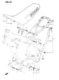 Frame - Seat (Model P)