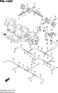 Throttle Body Hose/Joint (Gsx1300ral6 E33)