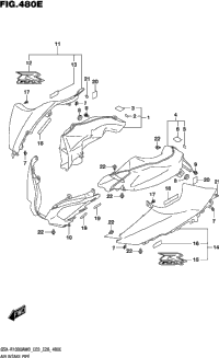 Air Intake Pipe (Gsx-R1000ra)(See Note 1) 480E