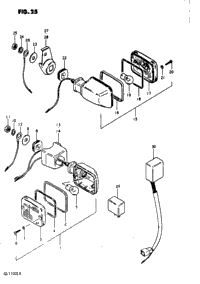 Turn Signal Lamp (Gs1100ex)
