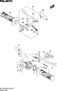 Handle Lever (Dr-Z125ll9 E28)