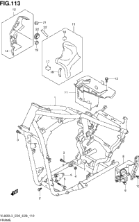 Frame (Vl800tl3 E03)