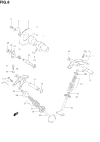Cam Shaft - Valve (Model N/P)