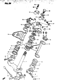 Steering Stem (Gs1100ed)