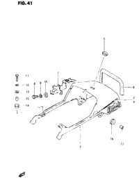 Seat Tail Cover (Model X)