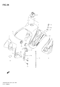 Fuel Tank (Model K6/K7)