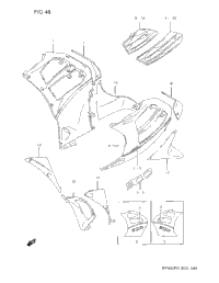 Under Cowling Body (Rf900rr/Rs)