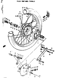 Front Wheel (Ts250m