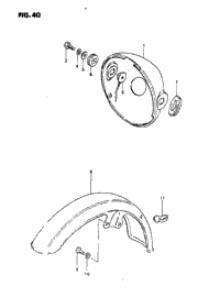 Headlamp Housing - Front Fender