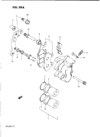 Front Caliper (Model M)