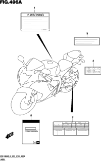 Label (Gsx-R600l9 E03)