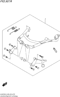 Center Stand Set (Optional)