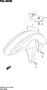 Front Fender (Vzr1800bzl9 E28) (Ajp)