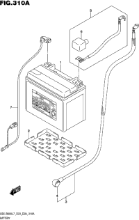 Battery (Gsx-R600l7 E03)