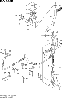 Rear Master Cylinder (Vzr1800bzl5 E33)