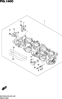 Throttle Body (Gsx-R750l9 E33)