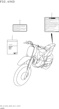 Label (Dr-Z125ll5 E33)