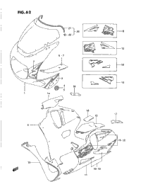 Cowling Body Parts (Model S M18)