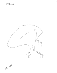 Front Fender (Model W/X)