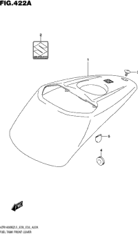 Fuel Tank Front Cover (Vzr1800bzl5 E28)