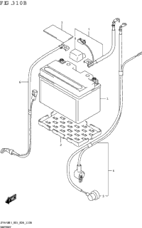 Battery (Sv650a,Sv650xa)