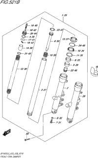Front Fork Damper (Sfv650l5 E28)