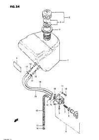 Fuel Tank (Model D/E/F/G/H/J/K/L/M)