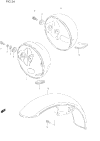 Headlamp Housing