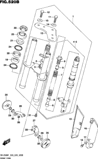 Front Fork (E28)