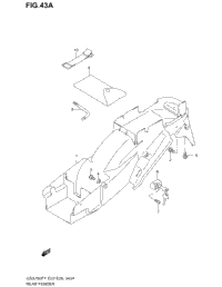 Rear Fender (Model K3)