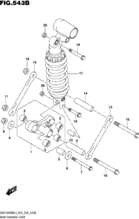 Rear Cushion Lever (Gsx1300ral5 E28)