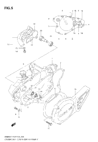 Crankcase Cover- Water Pump