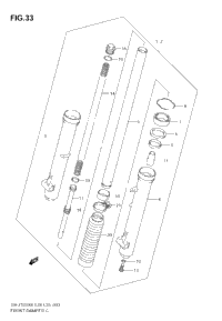 Front Damper (Dr-Z125)