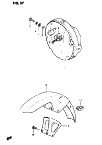 Headlamp Housing - Front Fender