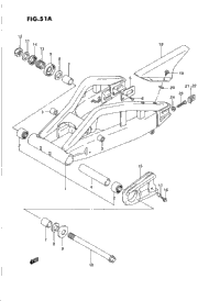 Rear Swinging Arm (Model R/S)