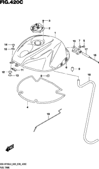 Fuel Tank (Gsx-R750l9 E33)