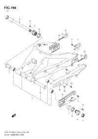 Rear Swinging Arm (Gsx-R1000zl3 E28)