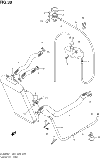 Radiator Hose (Vl800bl4 E33)