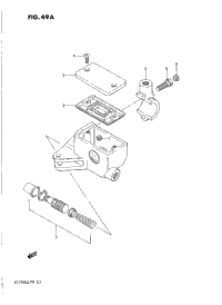 Front Master Cylinder (Model K/L/M)