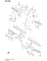 Footrest (Model K1/K2/K3)