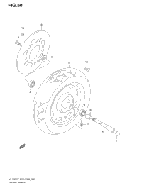 Front Wheel (Model W/X/Y/K1)