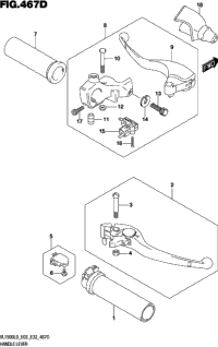 Handle Lever (Vl1500tl9 E33)