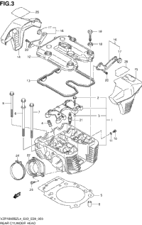 Rear Cylinder Head