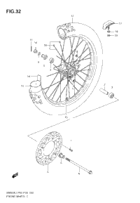 Front Wheel (Rm85lk7/Lk8/Lk9)