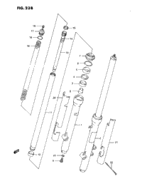 Front Fork (Model L/M/N/P/R)