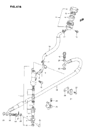 Rear Master Cylinder (M/N/P/R)