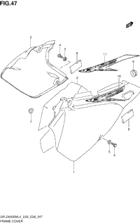 Frame Cover (Dr-Z400sml4 E03)