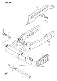 Rear Swinging Arm (Model R/S)