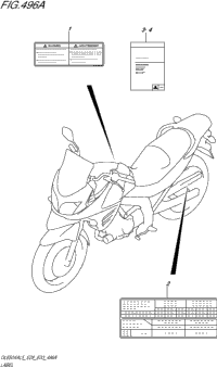 Label (Dl650xal5 E28)
