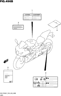 Label (Gsx-R1000l7 E28)